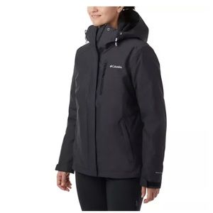 Women's Columbia Whirlibird IV Interchange Waterproof Hooded 3-in-1 Jacket Coat